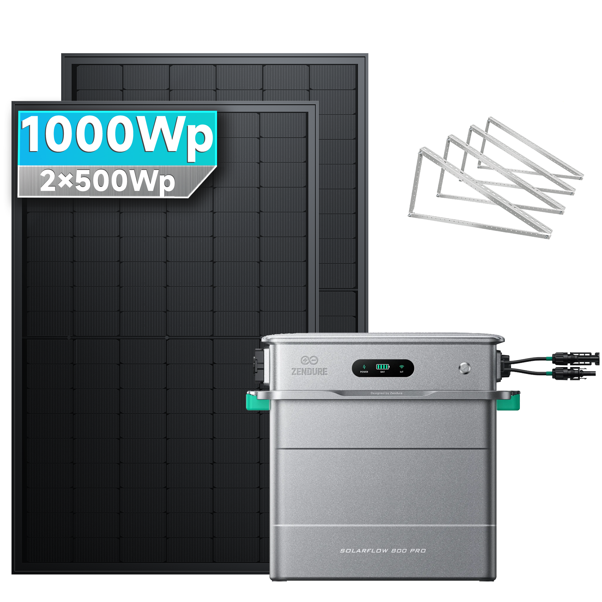 Zendure SolarFlow 800 Pro Balkonkraftwerk mit Speicher
