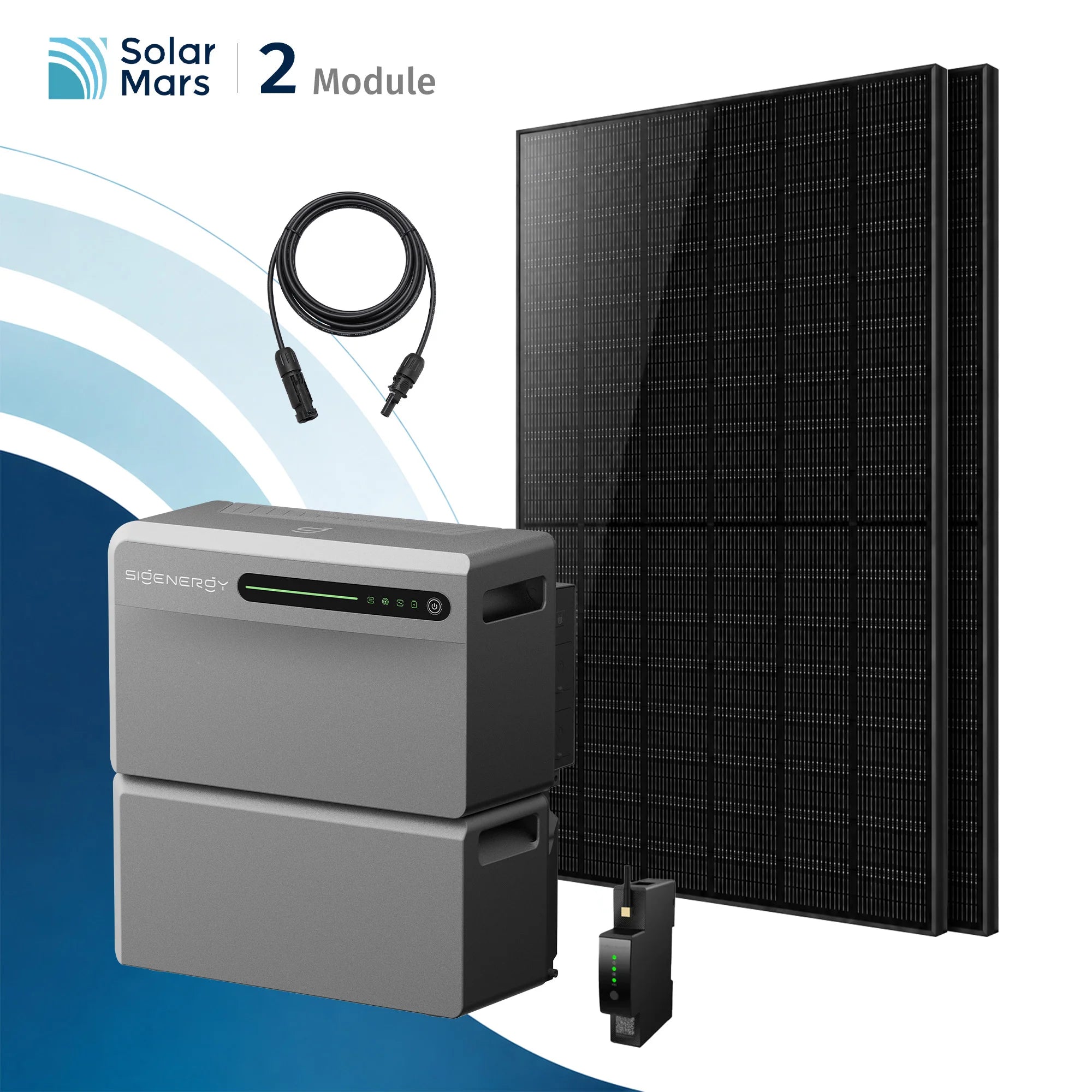 Sigenergy SigenMate 2700 Ultra Balkonkraftwerk Set mit 500W Solarmodul und Speicher