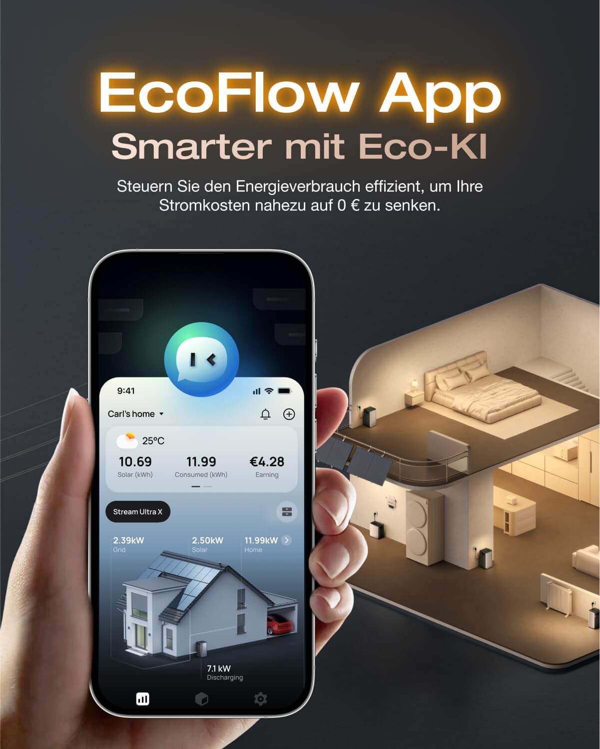 EcoFlow STREAM Ultra X Speicher