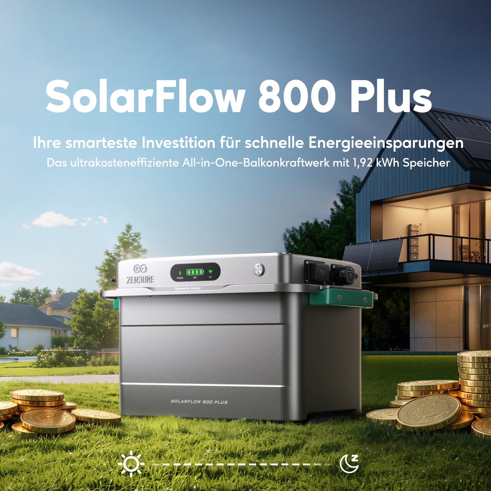SolarFlow 800 Plus+ 2x450W Bifaziale