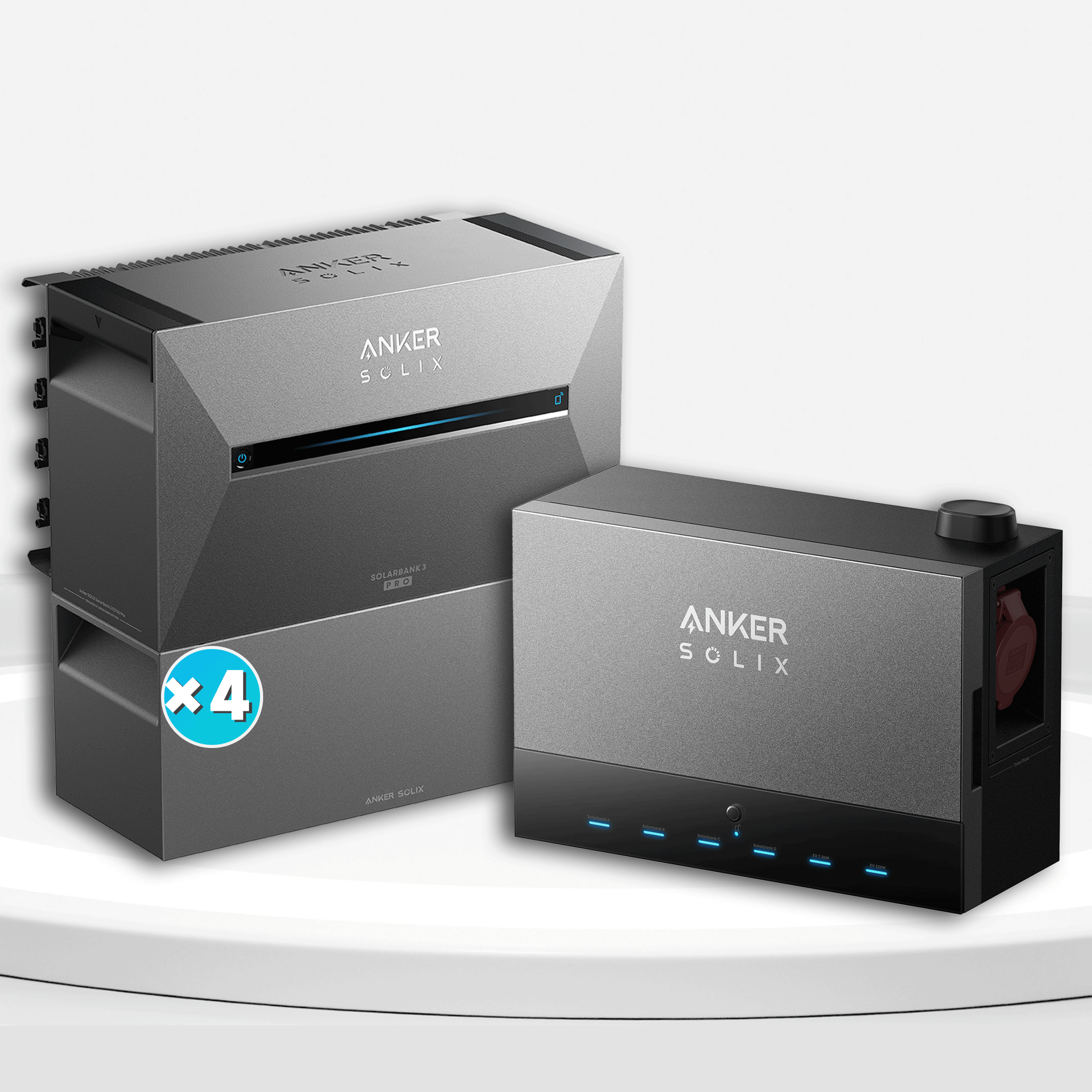 Anker Solix Power Dock mit Solarbank E2700 PRO3 und BP2700 Erweiterungsakku Menge wählbar, Bestellen Sie bis zum 15. September und erhalten Sie 5 Smart Plugs gratis