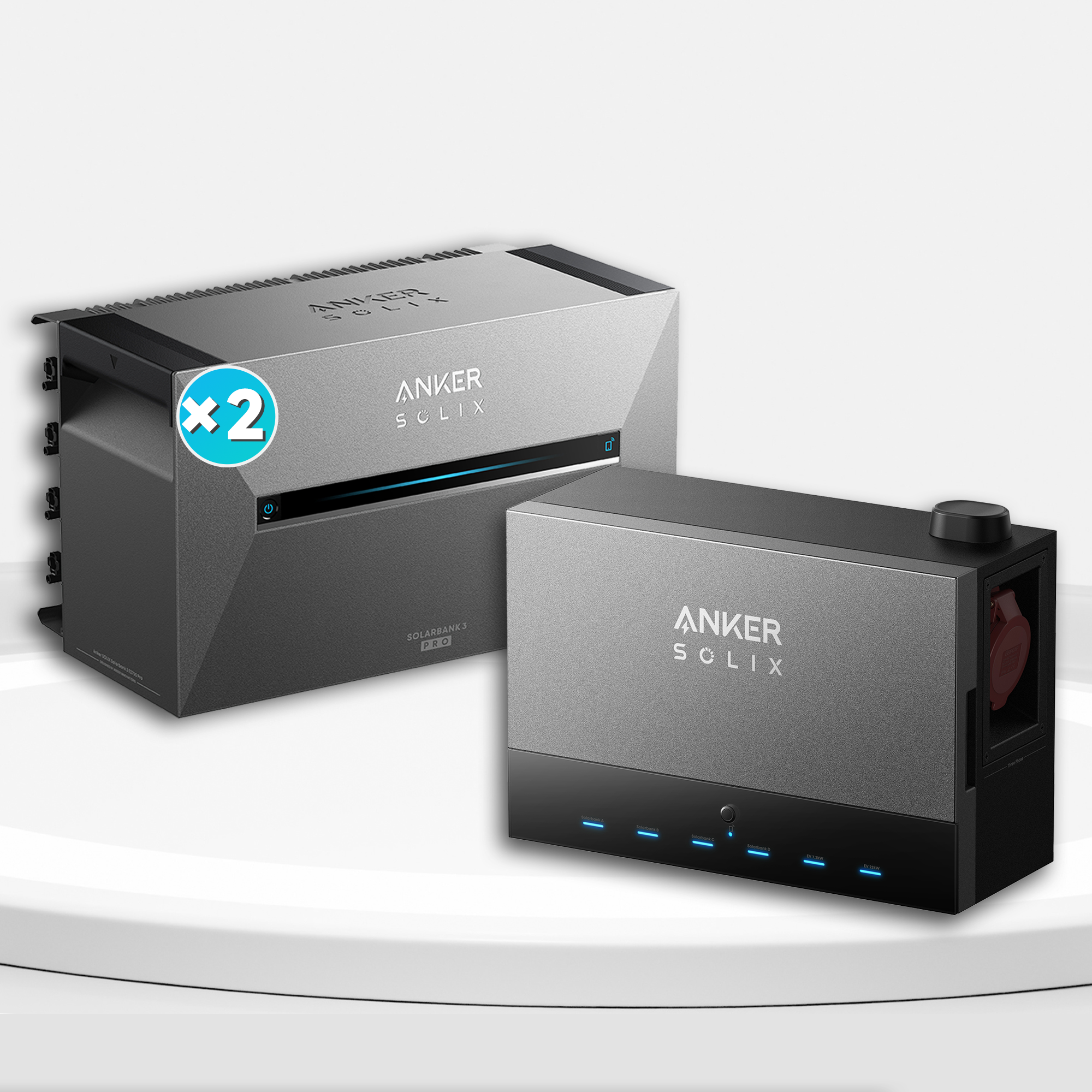 Anker Solix Power Dock mit Solarbank E2700 PRO3 und BP2700 Erweiterungsakku Menge wählbar, Bestellen Sie bis zum 15. September und erhalten Sie 5 Smart Plugs gratis