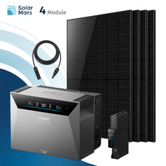 Anker SOLIX Solarbank 4 E5000 Pro Balkonkraftwerk 2000W mit Speicher