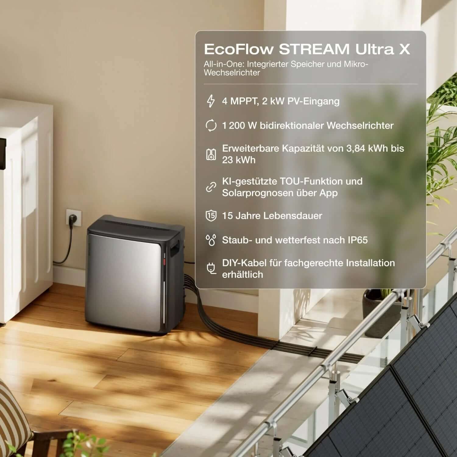 EcoFlow STREAM Ultra X Speicher