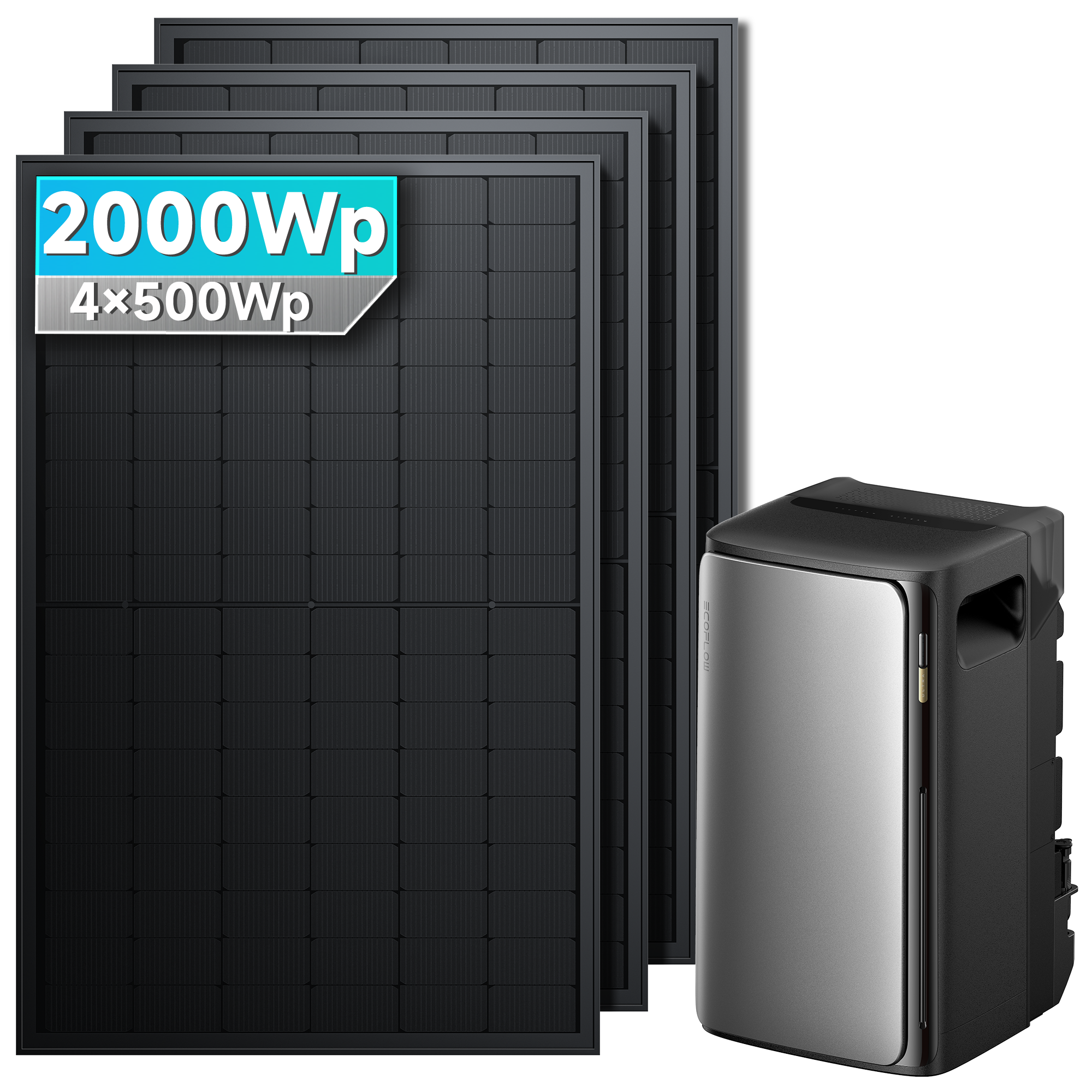 EcoFlow 2000W Balkonkraftwerk mit STREAM Ultra