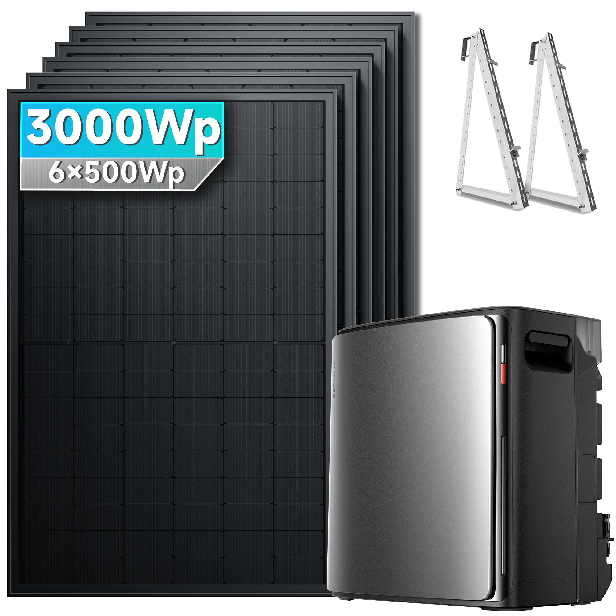 EcoFlow STREAM Ultra X Balkonkraftwerk mit Speicher