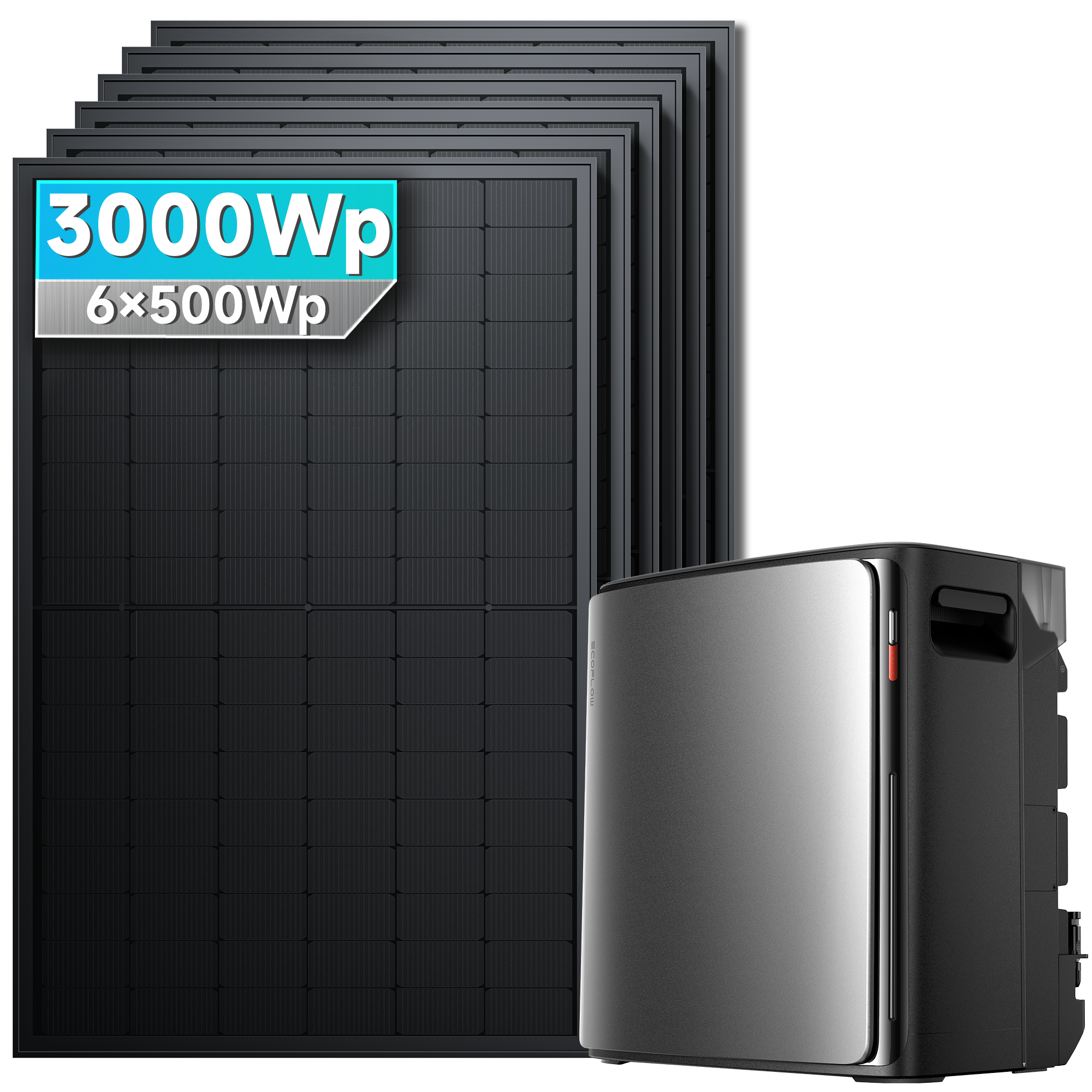 EcoFlow STREAM Ultra X Balkonkraftwerk mit Speicher