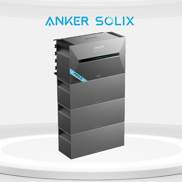 Anker SOLIX Solarbank 2 E1600 Pro Speicher 1600wh auf weißem Hintergrund