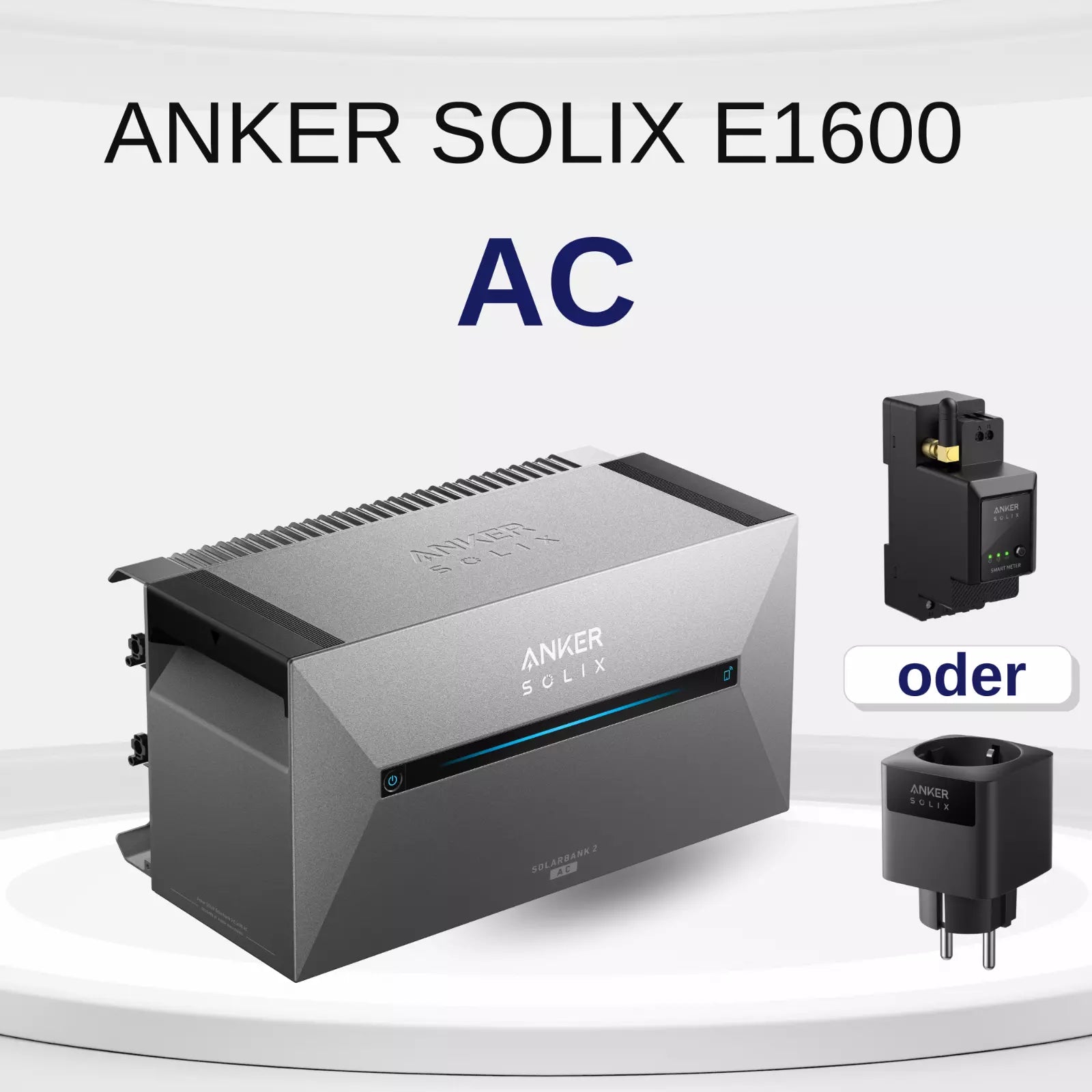 Anker SOLIX Solarbank 2 E1600 AC Speicher 1600wh