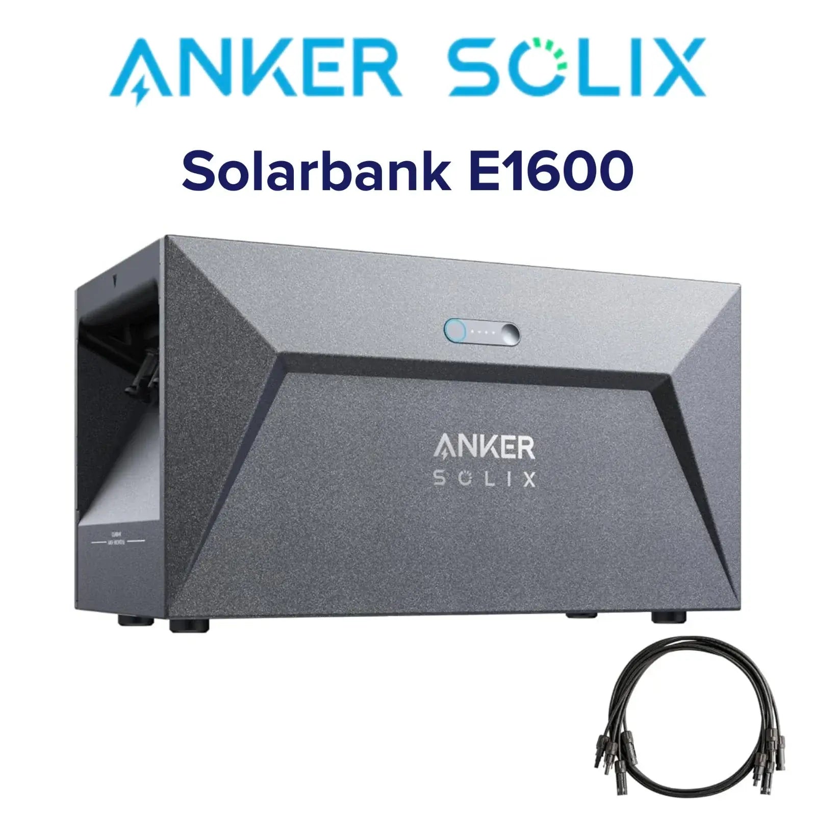 ANKER SOLIX Solarbank E1600 Gen2 mit integr. 0W Schalter &integr. Heizung 1600Wh in modernem Design.