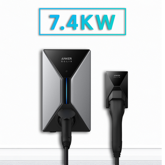 Anker SOLIX V1 Smartes Ladegerät für E-Autos - 7.4kW/11kW/22kW, Steckdosenversion und Kabelversion.