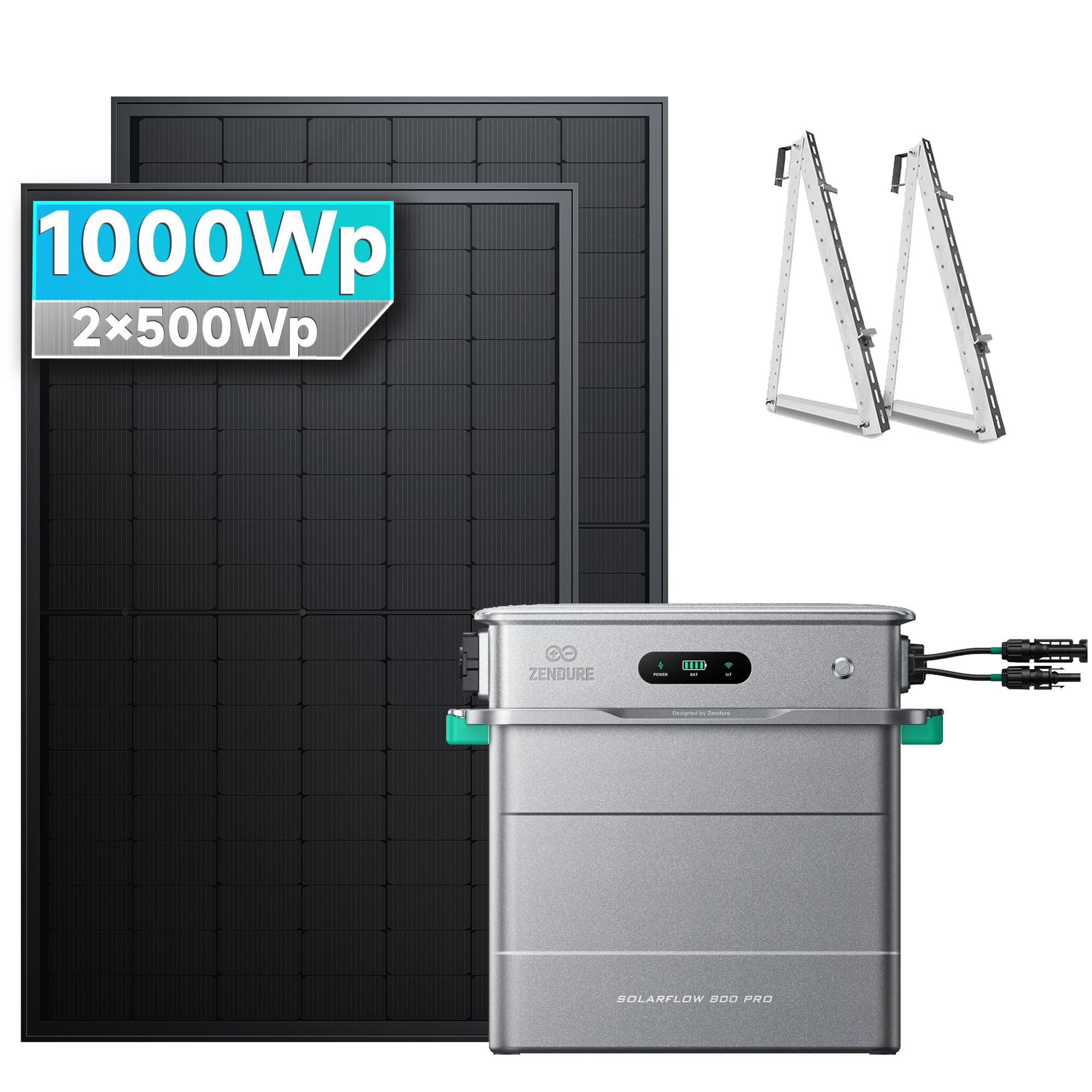 Zendure SolarFlow 800 Pro Balkonkraftwerk mit Speicher