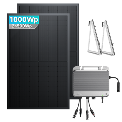 Balkonkraftwerk mit Zendure SolarFlow 800 Hybrid-Wechselrichter