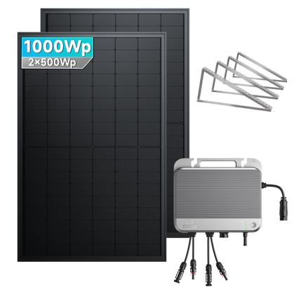 Balkonkraftwerk mit Zendure SolarFlow 800 Hybrid-Wechselrichter