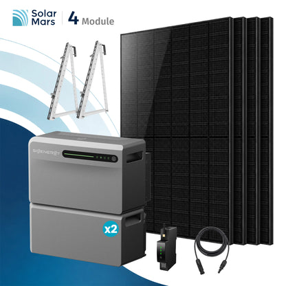 Sigenergy SigenMate 2700 Ultra Balkonkraftwerk Speicher mit 500W Solarmodul Set