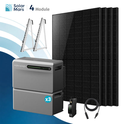 Sigenergy SigenMate 2700 Ultra Balkonkraftwerk Set mit 500W Solarmodul und Speicher.
