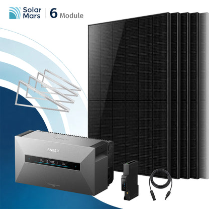 Anker SOLIX Solarbank Max Balkonkraftwerk Speicher mit 500W Solarmodul Set