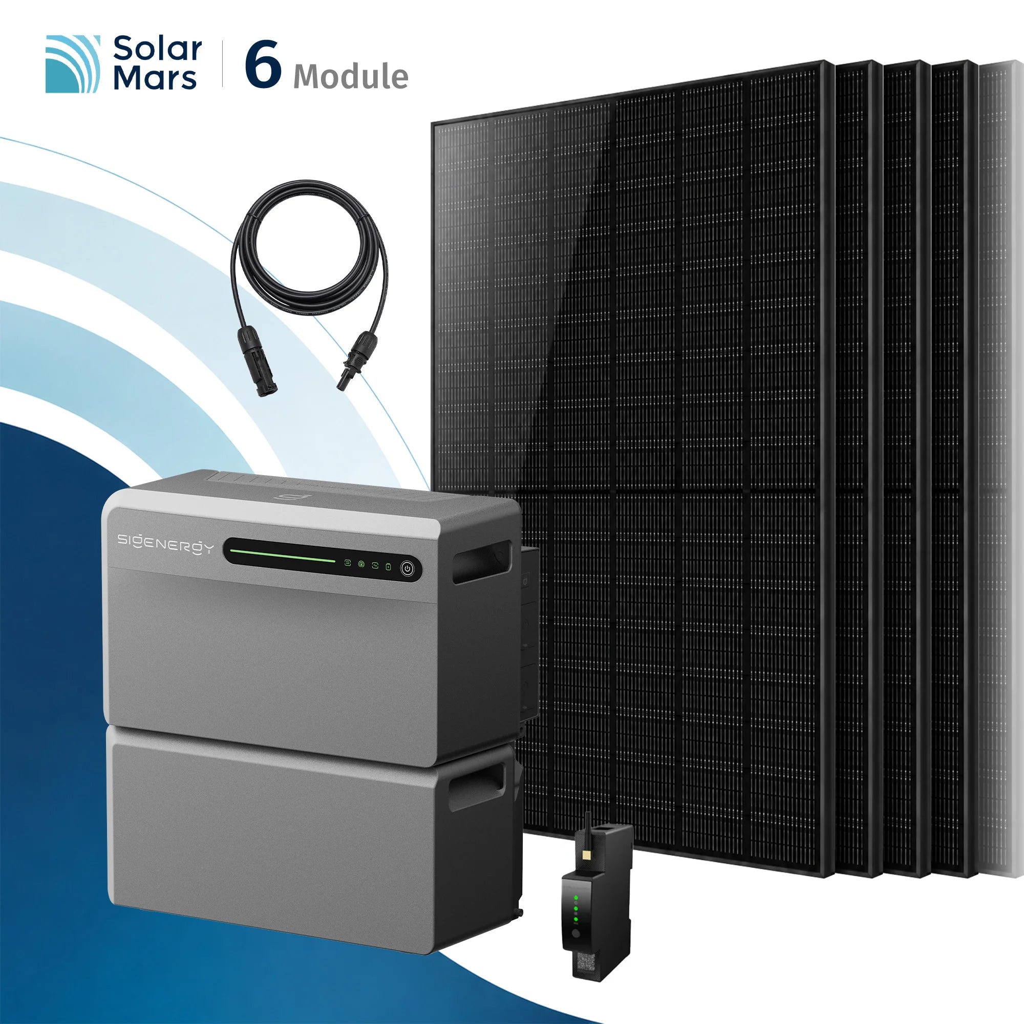 Sigenergy SigenMate 2700 Ultra Balkonkraftwerk Speicher mit 500W Solarmodul Set