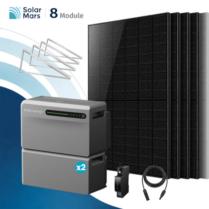 Sigenergy SigenMate 2700 Ultra Balkonkraftwerk Speicher mit 500W Solarmodul Set