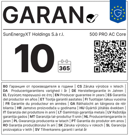 SunEnergyXT 500 Pro AC Core 5kWh Balkonkraftwerk