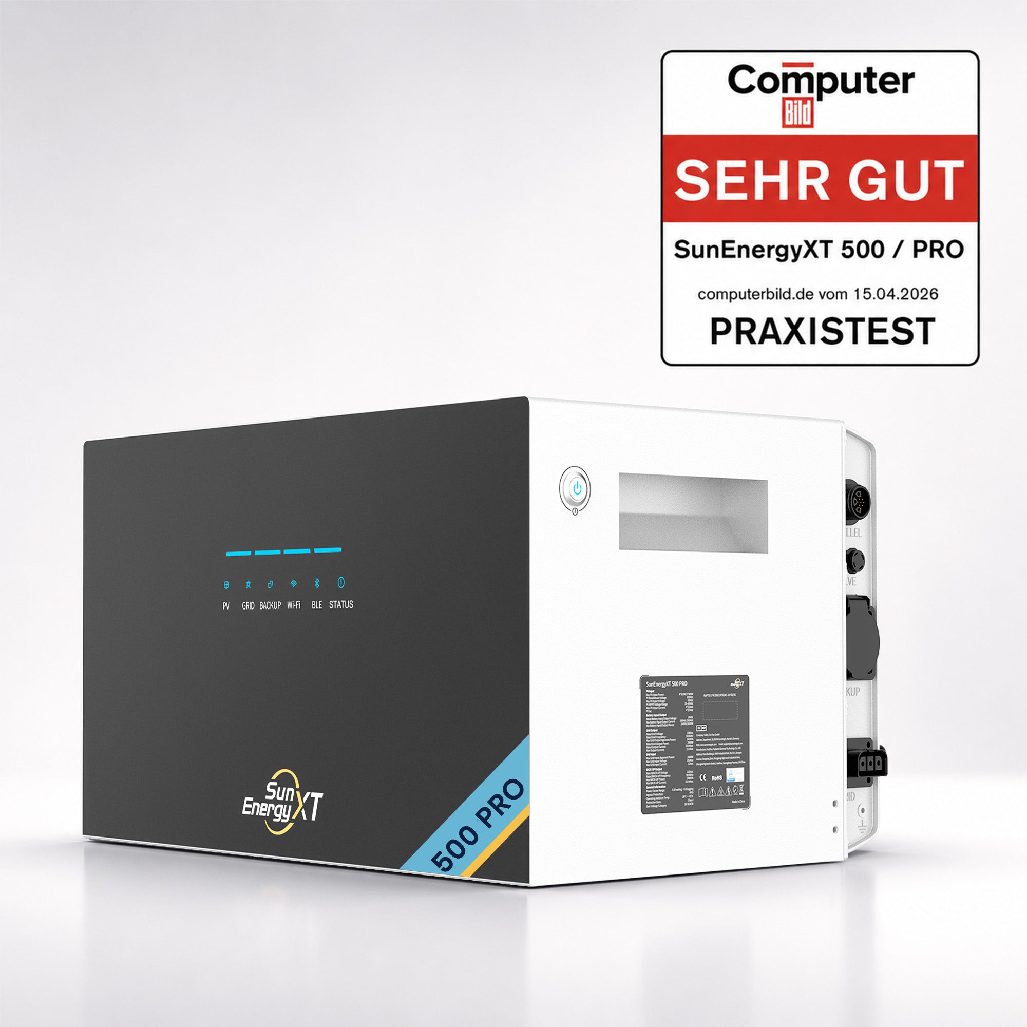 SunEnergyXT 500 Pro Speicher 5kWh Balkonkraftwerk