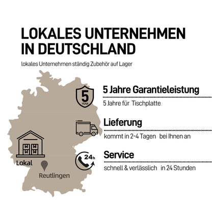 ERGOFINO Tischplatte aus MDF