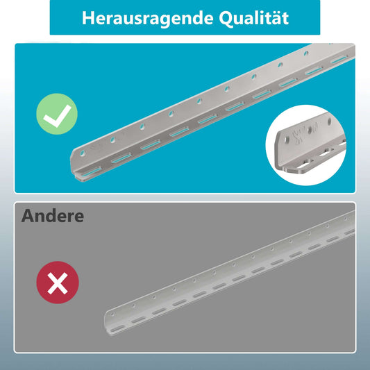 Solarmodul Halterung für  Garten/Flachdach/Fassade made in Germany, Solarpanel Halterung, Balkonkraftwerk Halterung für 2 Solarmodule,0% MwSt.