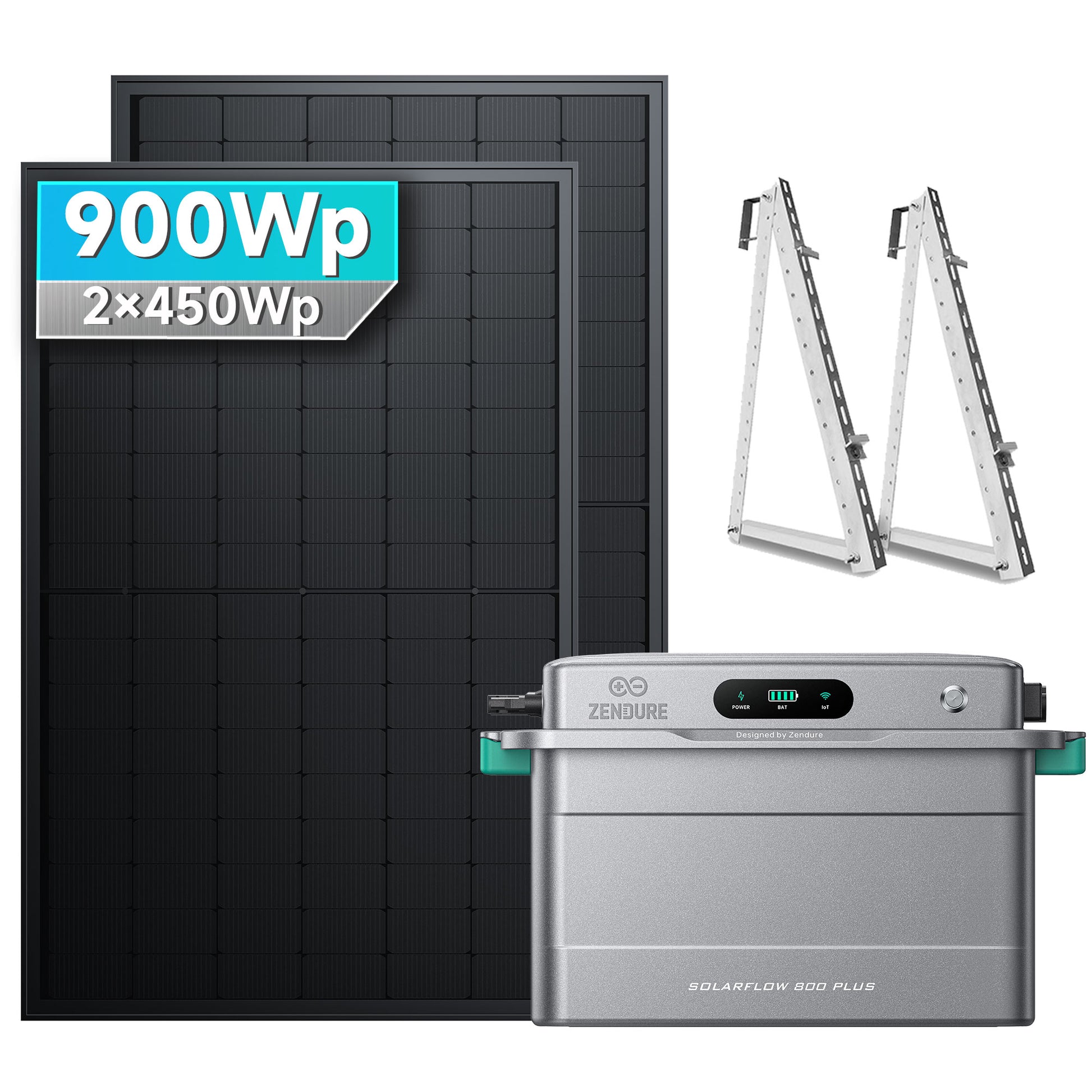 SolarFlow 800 Plus+ 2x450W Bifaziale