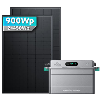 SolarFlow 800 Plus+ 2x450W Bifaziale
