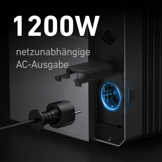 Anker SOLIX Solarbank 2 E1600 AC Speicher 1600wh netzunabhängige AC-Ausgabe 1200W
