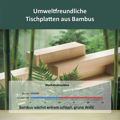 ERGOFINO Tischplatte aus Bambus