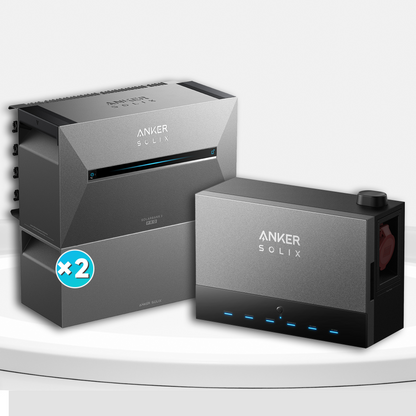 Anker Solix Power Dock mit Solarbank E2700 PRO3 und BP2700 Erweiterungsakku Menge wählbar, Bestellen Sie bis zum 15. September und erhalten Sie 5 Smart Plugs gratis