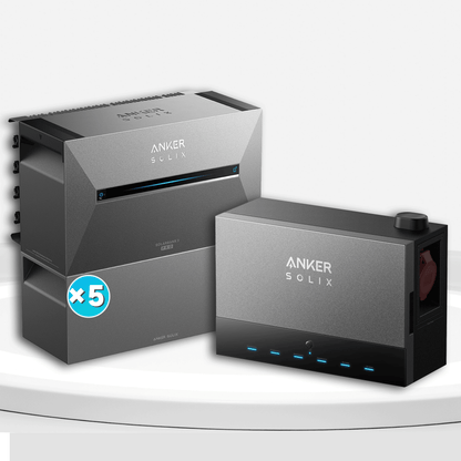 Anker Solix Power Dock mit Solarbank E2700 PRO3 und BP2700 Erweiterungsakku Menge wählbar, Bestellen Sie bis zum 15. September und erhalten Sie 5 Smart Plugs gratis