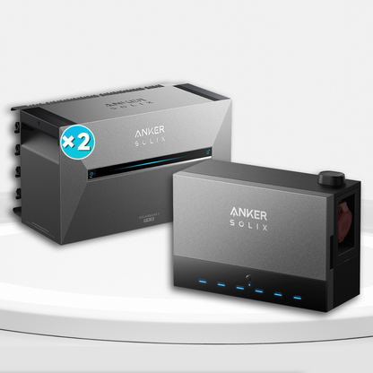 Anker Solix Power Dock mit Solarbank E2700 PRO3 und BP2700 Erweiterungsakku Menge wählbar, Bestellen Sie bis zum 15. September und erhalten Sie 5 Smart Plugs gratis