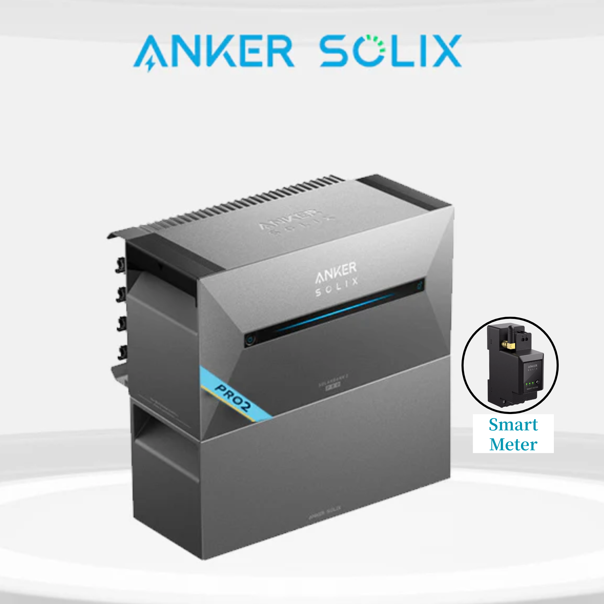 Anker SOLIX Solarbank 2 E1600 Pro Speicher 1600Wh mit Smart Meter