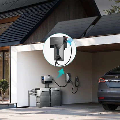 Anker SOLIX Power Dock mit Solarbank 4 E5000 Pro Balkonkraftwerk Speicher mit 500W Solarmodul Set