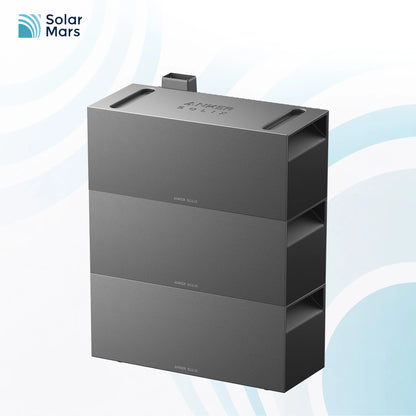 Anker SOLIX BP2700 Erweiterungsakku für Solarbank 3 Pro, erhöht die Speicherkapazität und unterstützt effiziente Energiespeicherung sowie intelligentes Energiemanagement im Balkonkraftwerk-System.