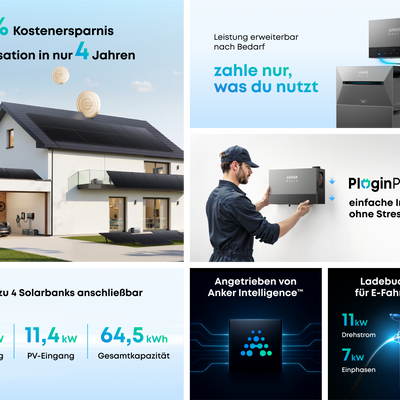 Anker SOLIX Power Dock – Effiziente und intelligente Solar-Ladestation
