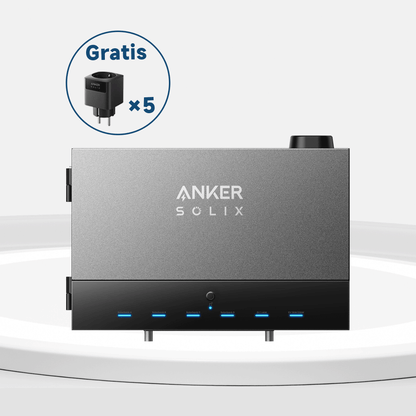 Anker Solix Power Dock mit Solarbank E2700 PRO3 und BP2700 Erweiterungsakku Menge wählbar, Bestellen Sie bis zum 15. September und erhalten Sie 5 Smart Plugs gratis