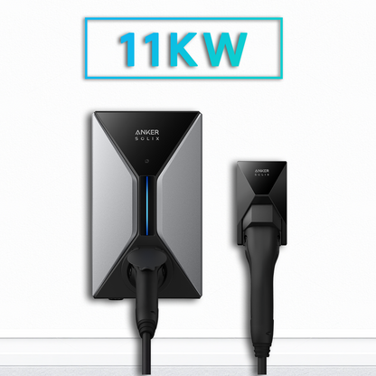 Anker SOLIX V1 Smartes Ladegerät für E-Autos - 7.4kW/11kW/22kW, Steckdosenversion und Kabelversion