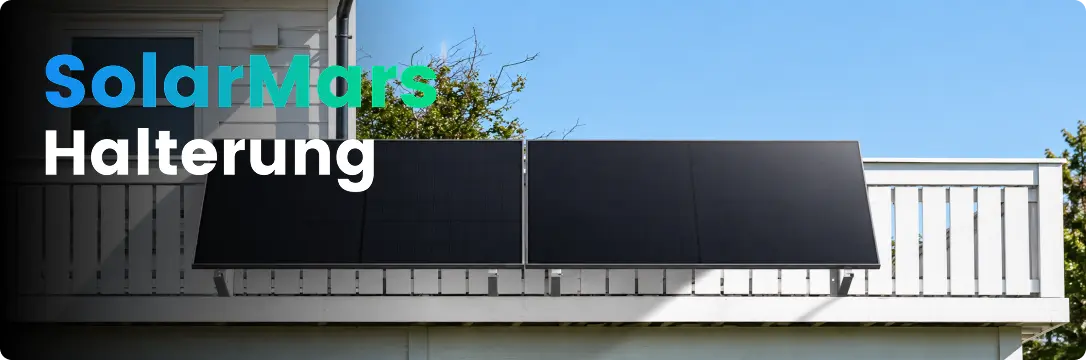 SolarMars Halterung für Flachdach